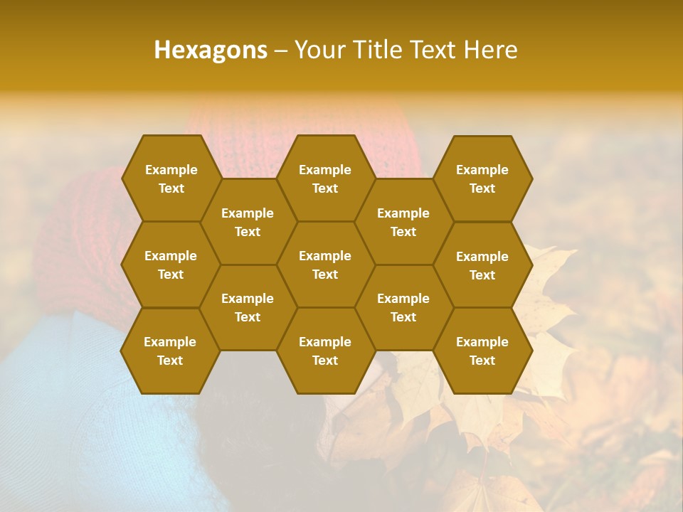 Woman Toothy Smile Cheerful PowerPoint Template