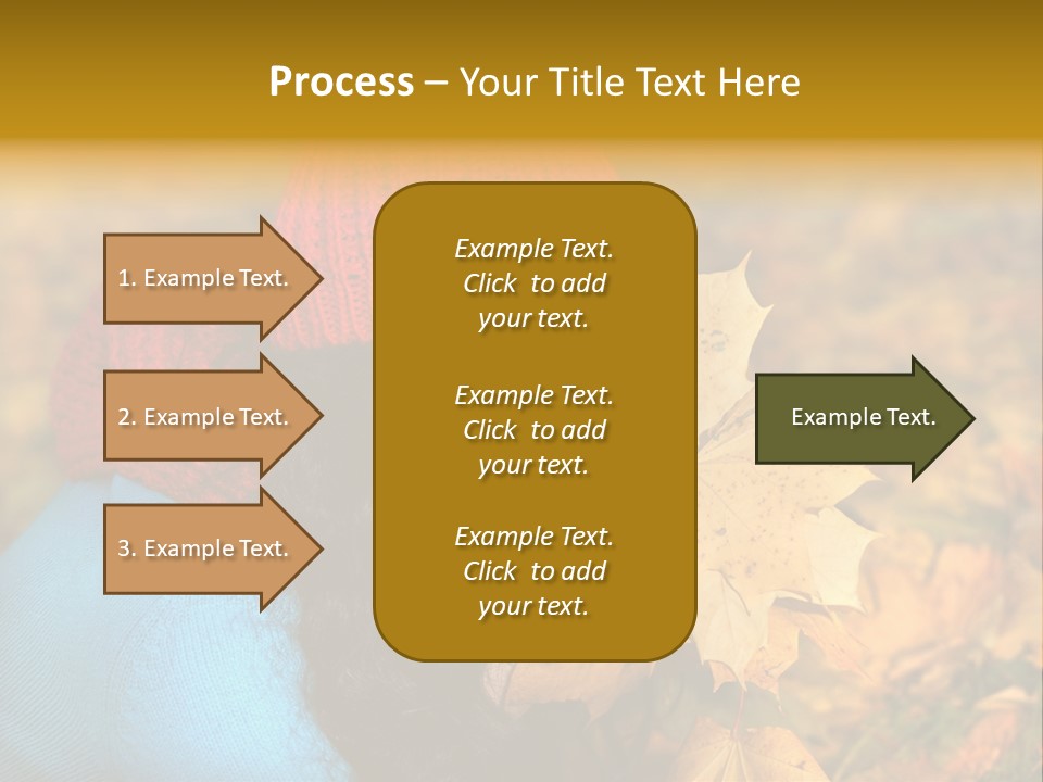Woman Toothy Smile Cheerful PowerPoint Template