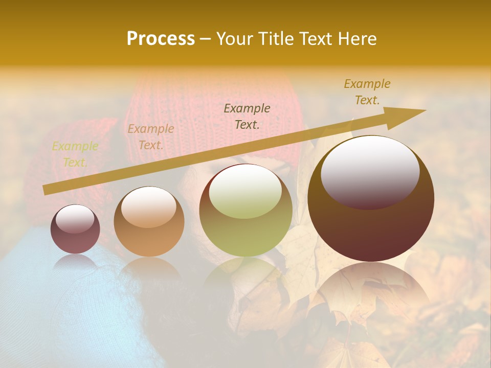 Woman Toothy Smile Cheerful PowerPoint Template