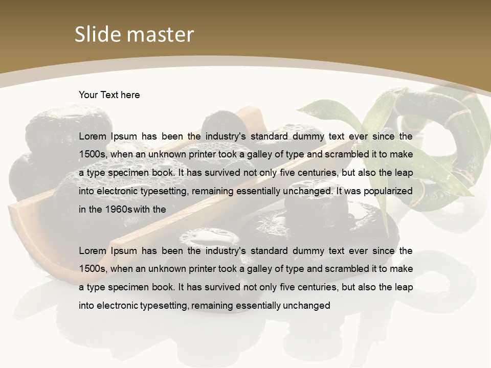 Body Calm Element PowerPoint Template