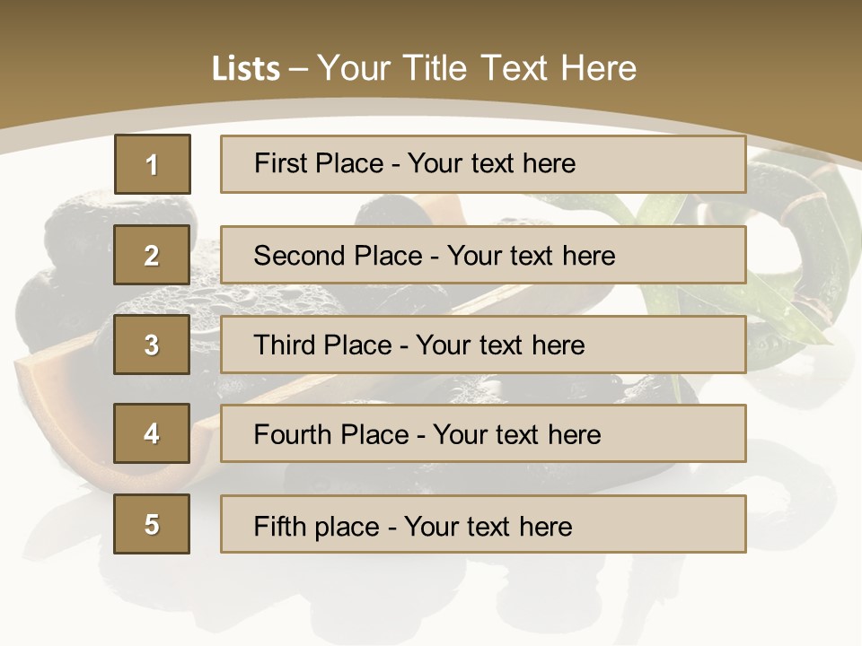 Body Calm Element PowerPoint Template