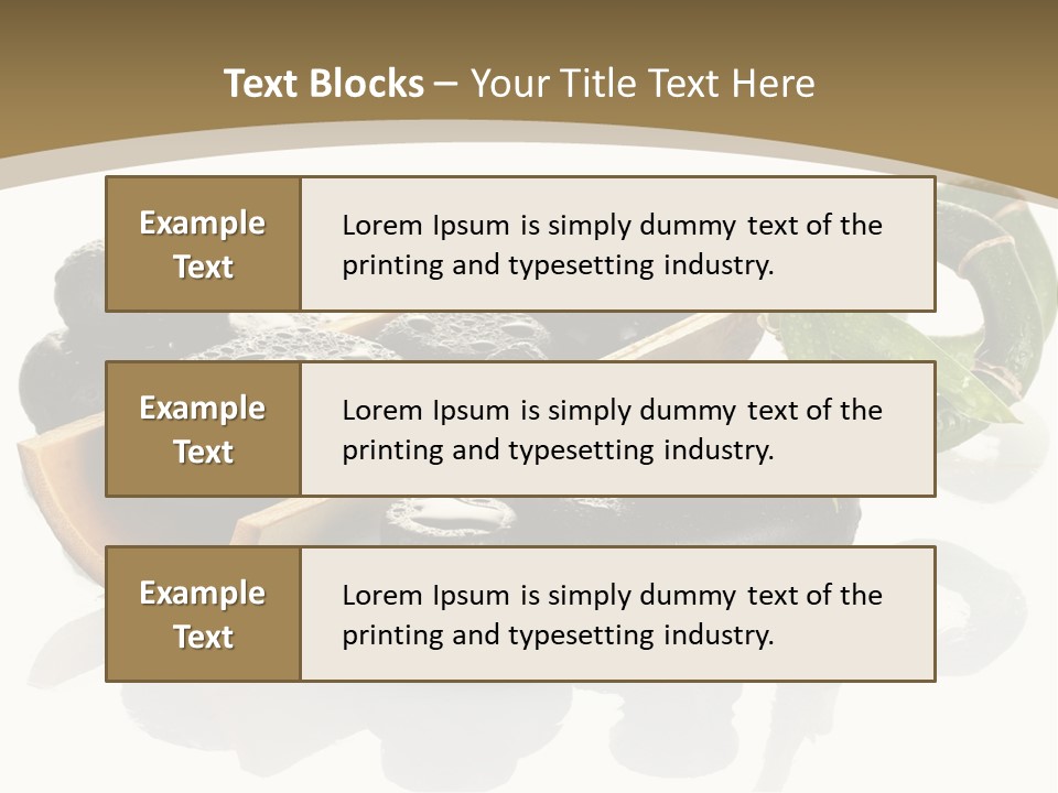 Body Calm Element PowerPoint Template