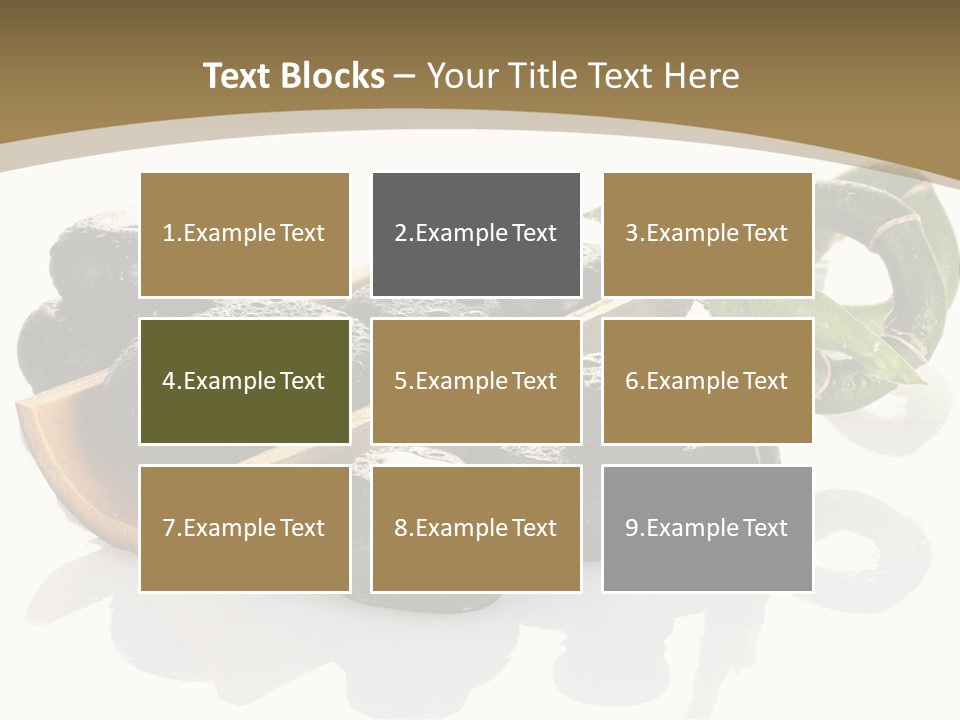 Body Calm Element PowerPoint Template