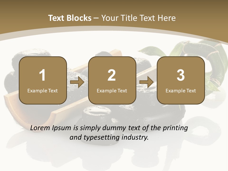 Body Calm Element PowerPoint Template