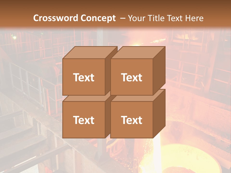 Hot Industry Production PowerPoint Template