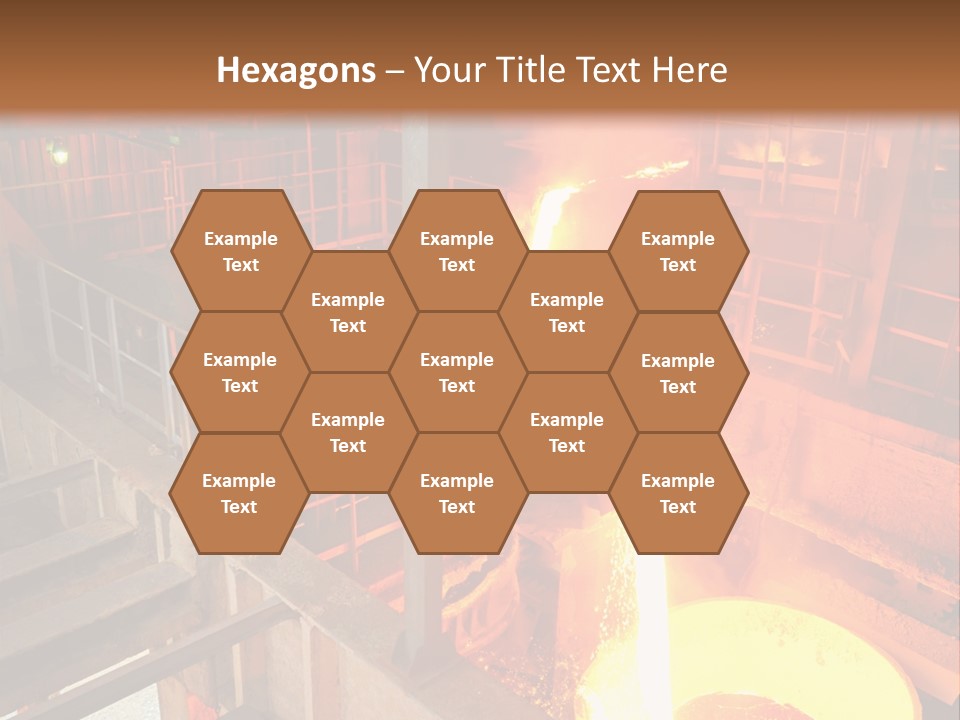 Hot Industry Production PowerPoint Template