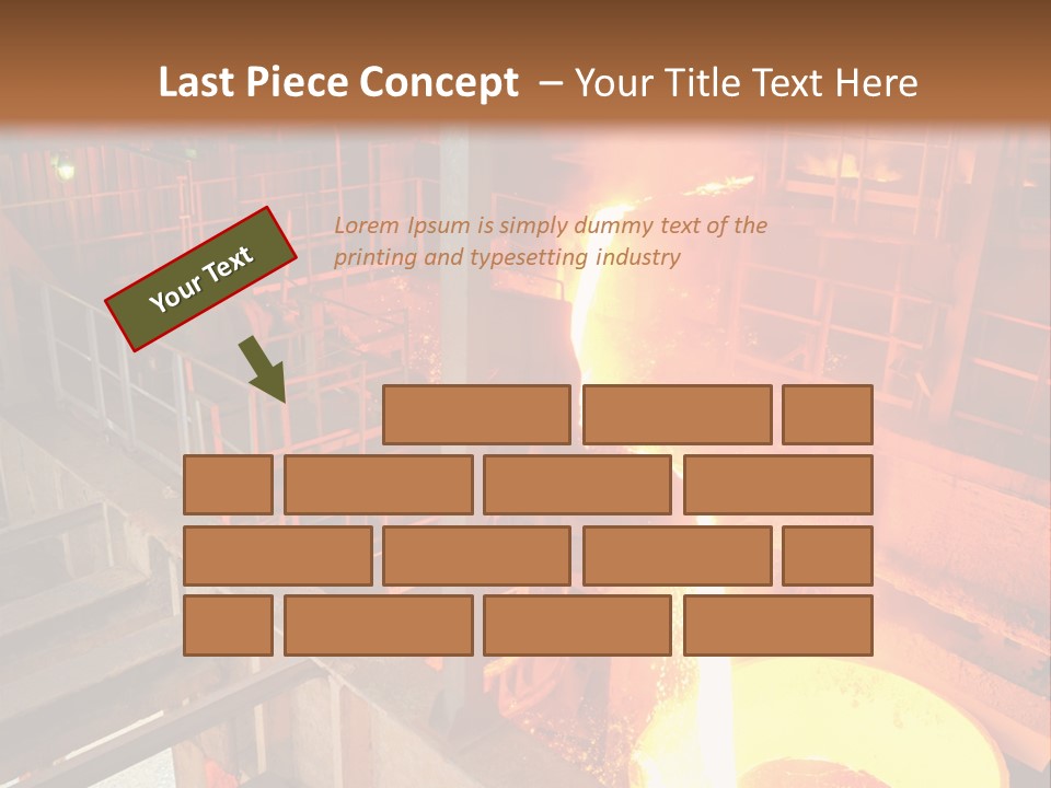 Hot Industry Production PowerPoint Template