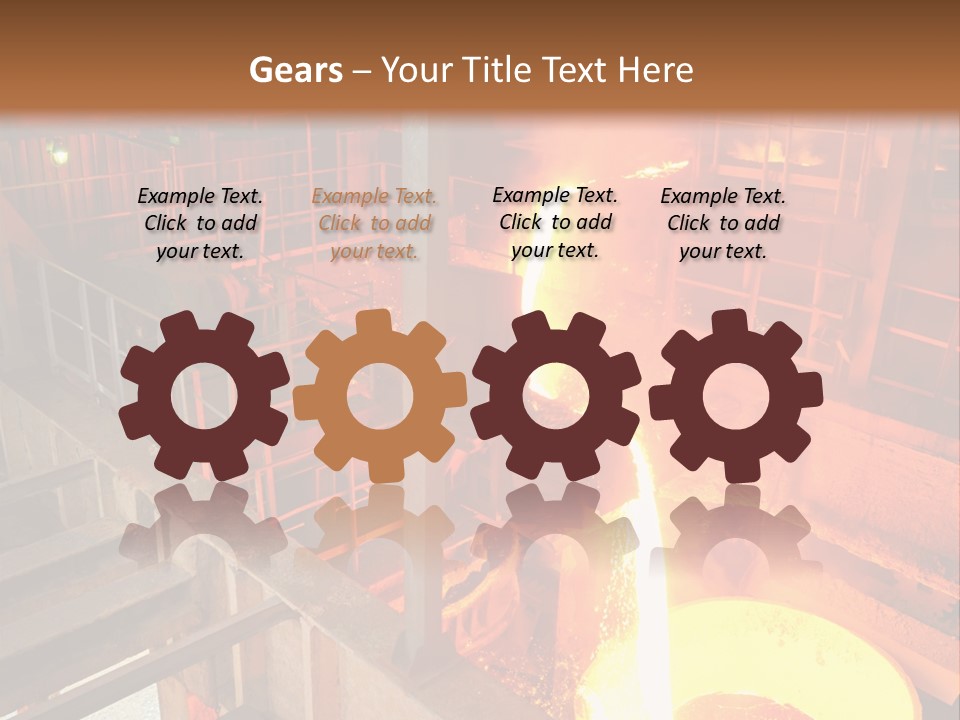 Hot Industry Production PowerPoint Template