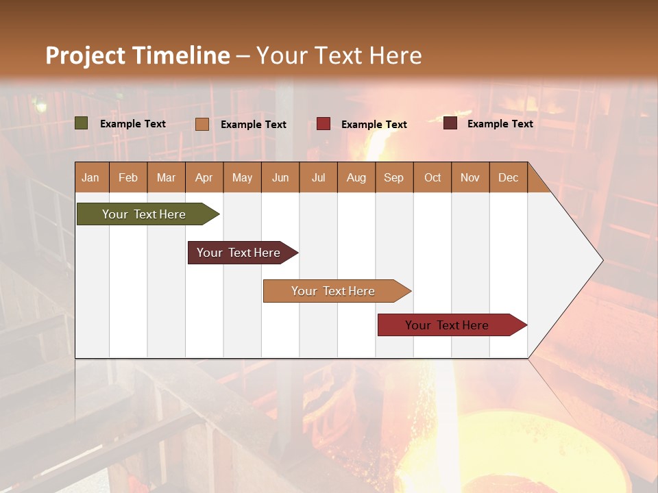 Hot Industry Production PowerPoint Template