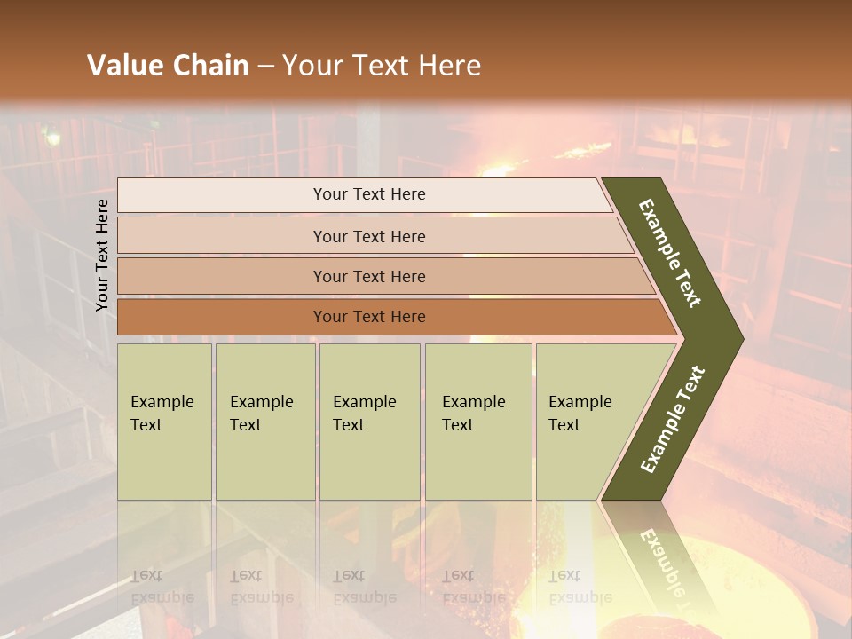 Hot Industry Production PowerPoint Template
