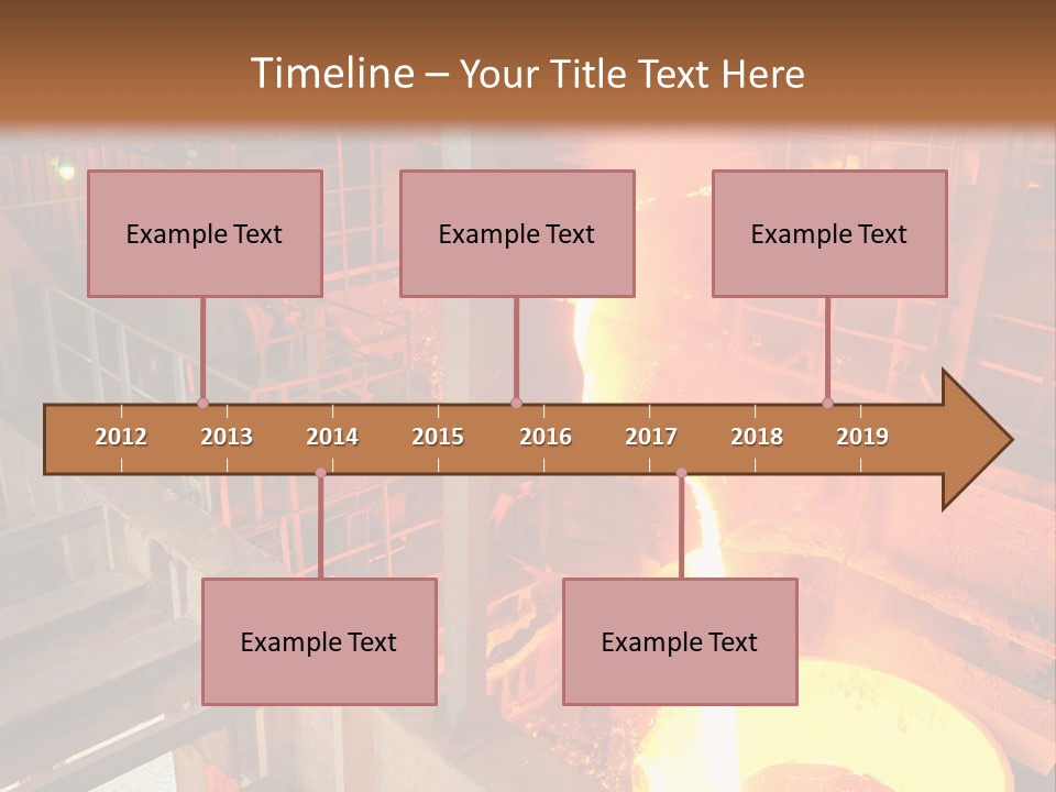 Hot Industry Production PowerPoint Template