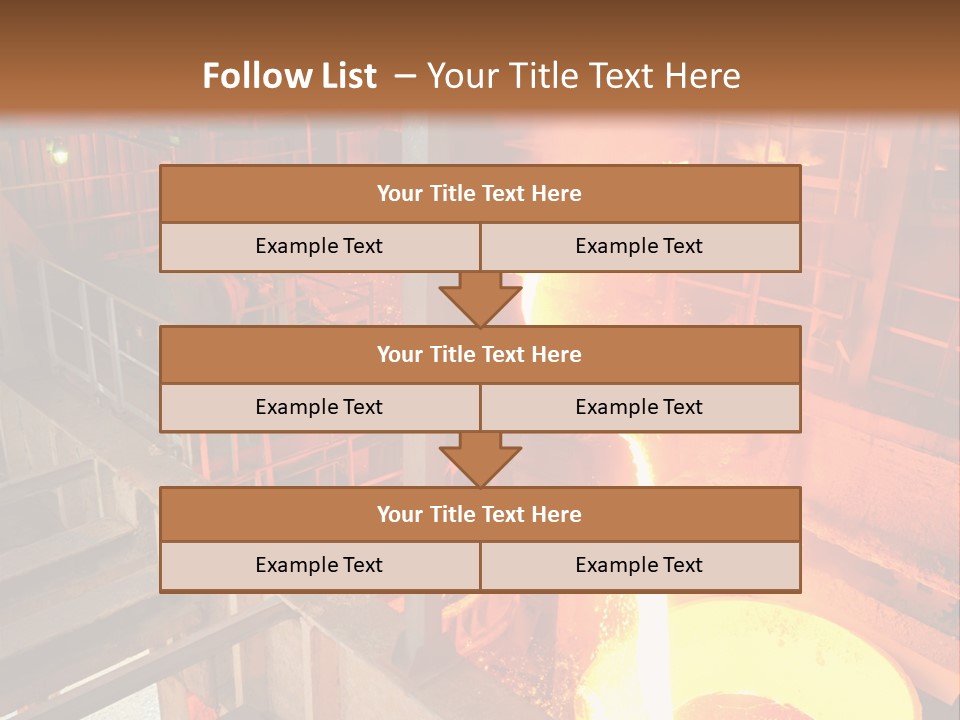 Hot Industry Production PowerPoint Template