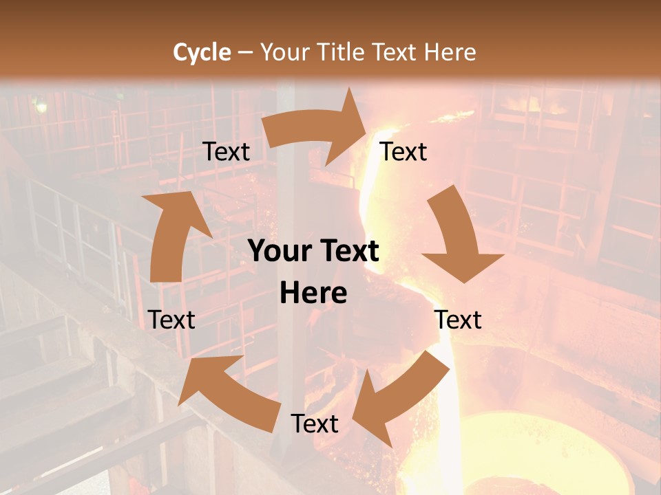 Hot Industry Production PowerPoint Template
