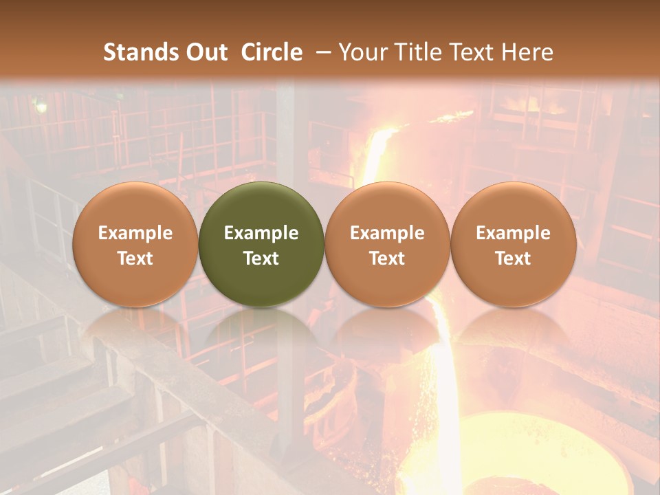 Hot Industry Production PowerPoint Template