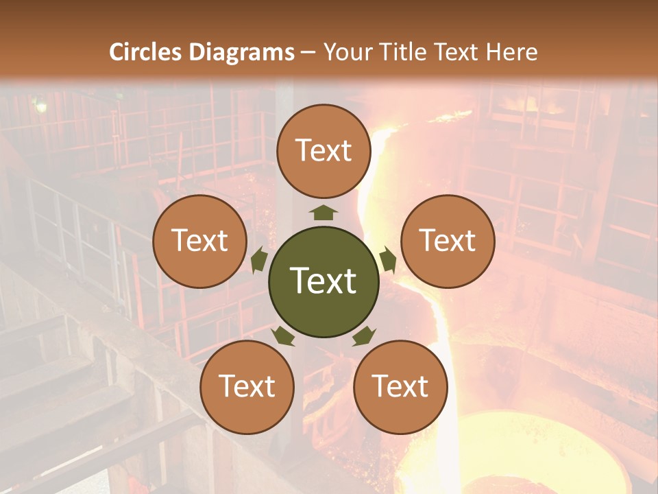 Hot Industry Production PowerPoint Template