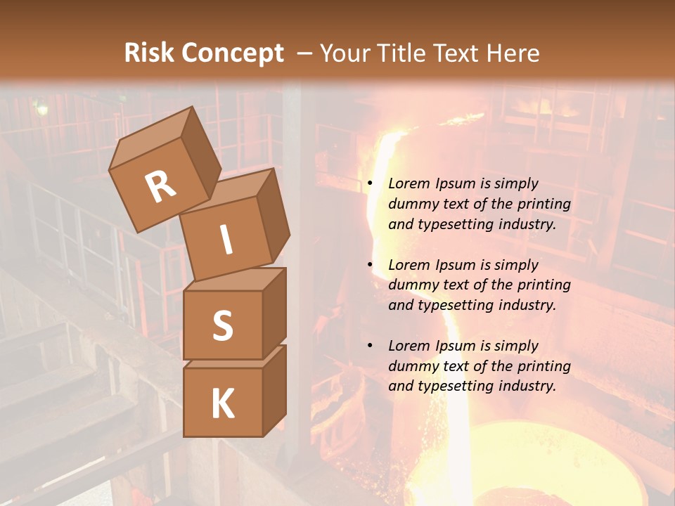 Hot Industry Production PowerPoint Template