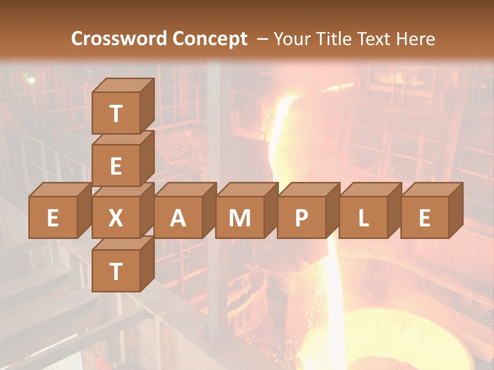 Hot Industry Production PowerPoint Template