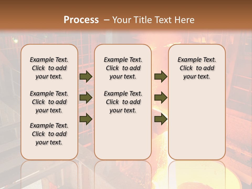 Hot Industry Production PowerPoint Template