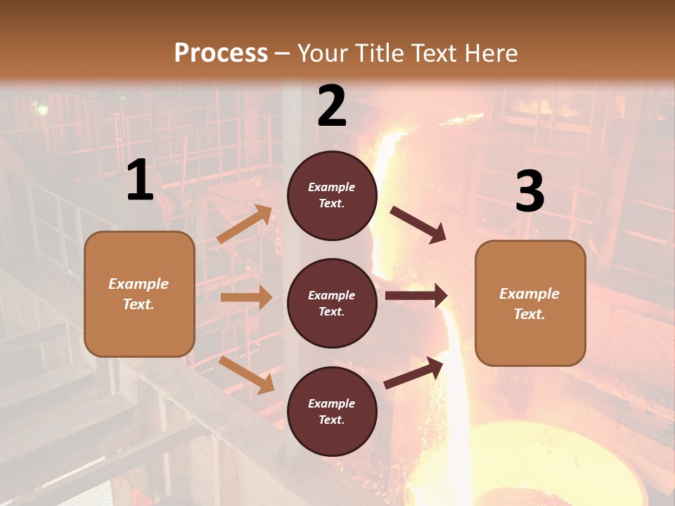 Hot Industry Production PowerPoint Template
