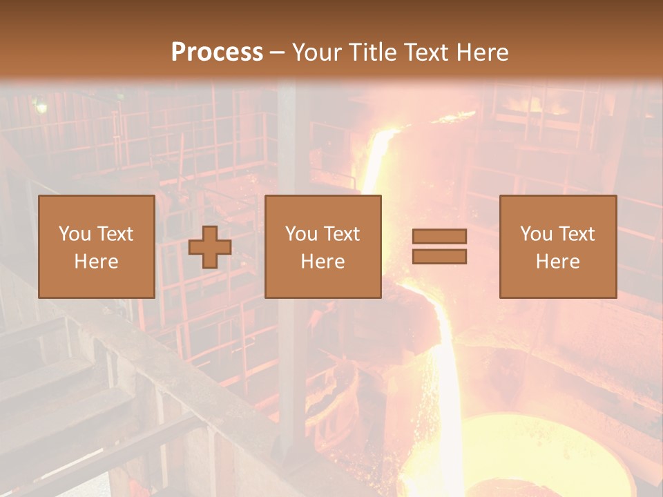 Hot Industry Production PowerPoint Template