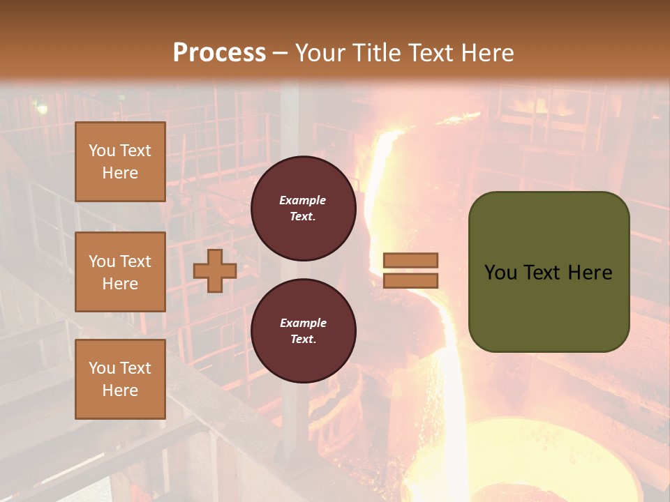 Hot Industry Production PowerPoint Template