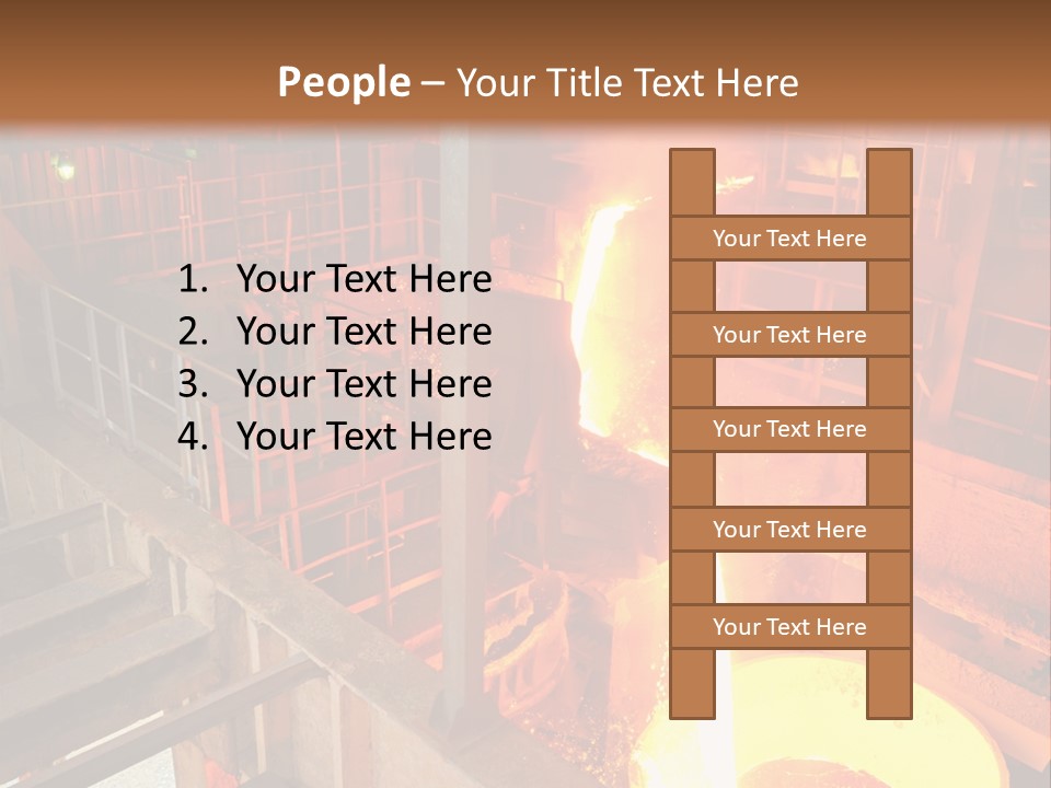 Hot Industry Production PowerPoint Template