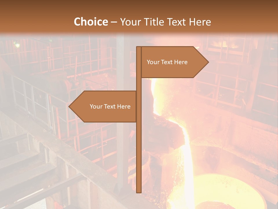 Hot Industry Production PowerPoint Template