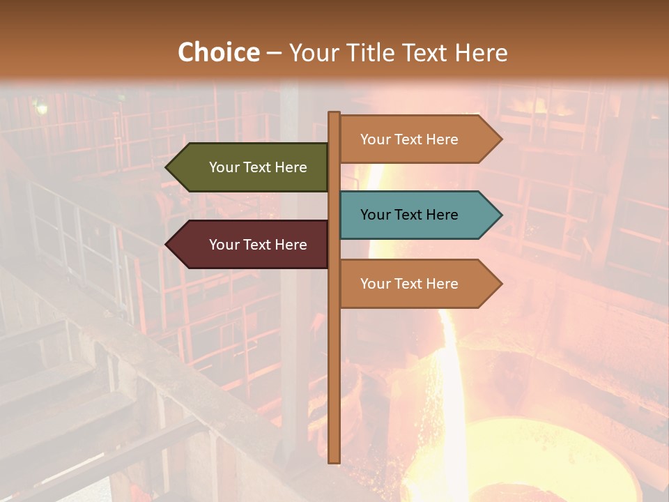 Hot Industry Production PowerPoint Template