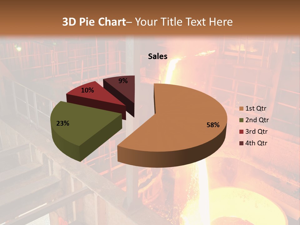 Hot Industry Production PowerPoint Template