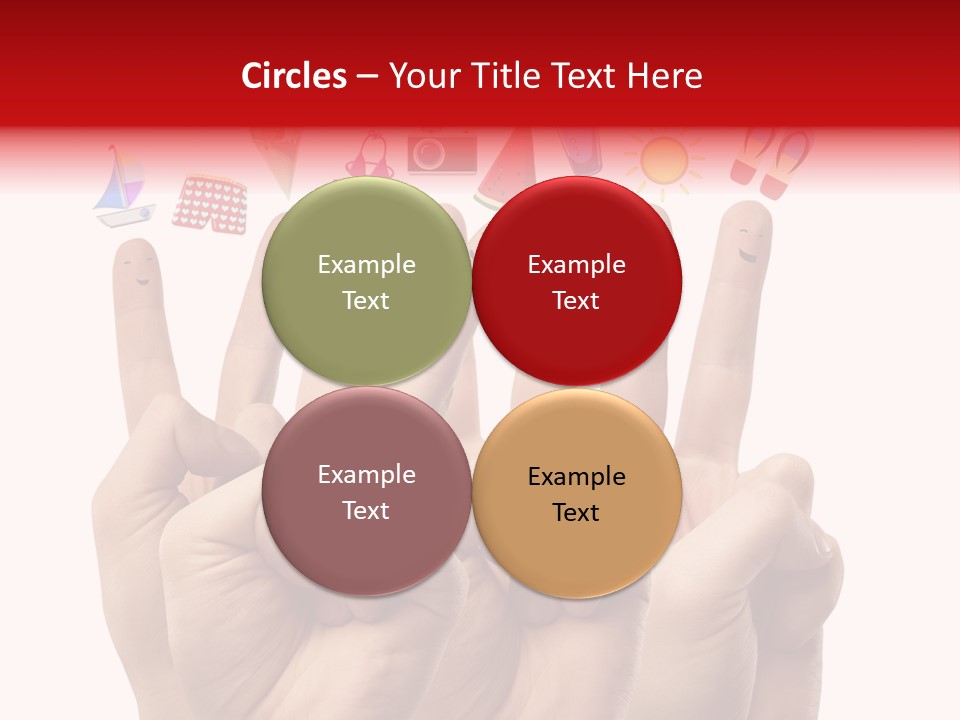 Trip Background Smile PowerPoint Template