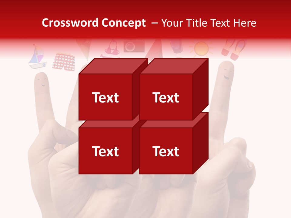 Trip Background Smile PowerPoint Template