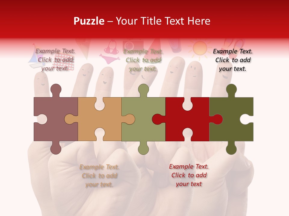 Trip Background Smile PowerPoint Template