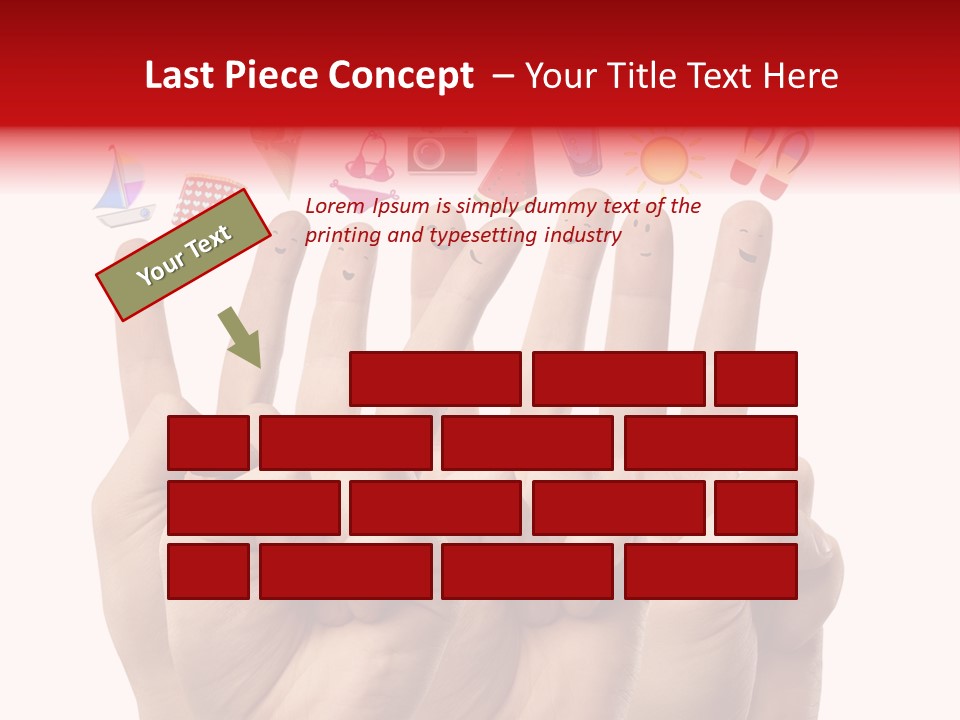 Trip Background Smile PowerPoint Template