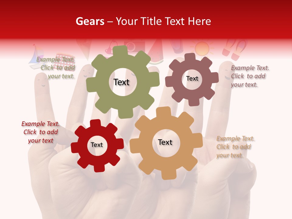 Trip Background Smile PowerPoint Template