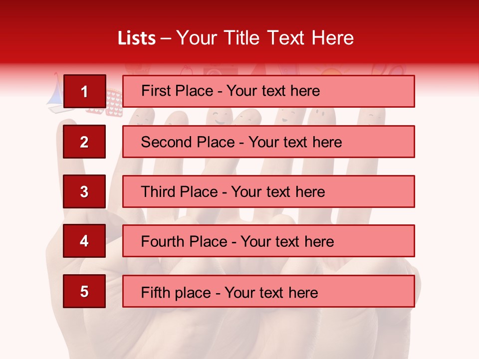 Trip Background Smile PowerPoint Template