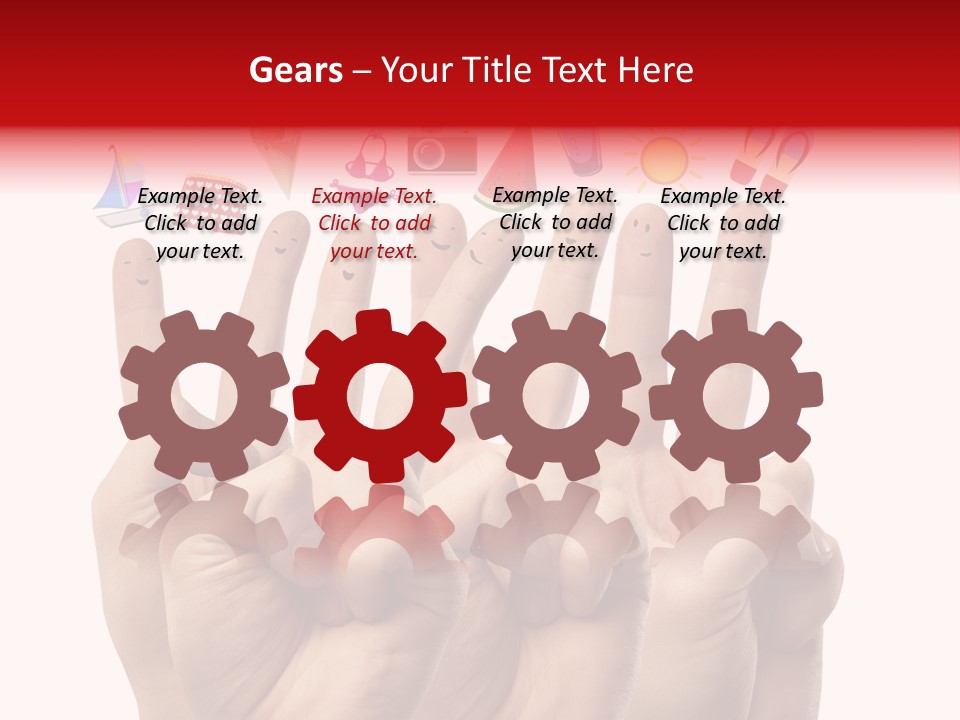 Trip Background Smile PowerPoint Template