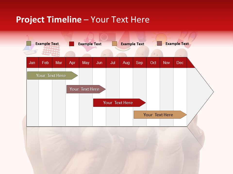 Trip Background Smile PowerPoint Template