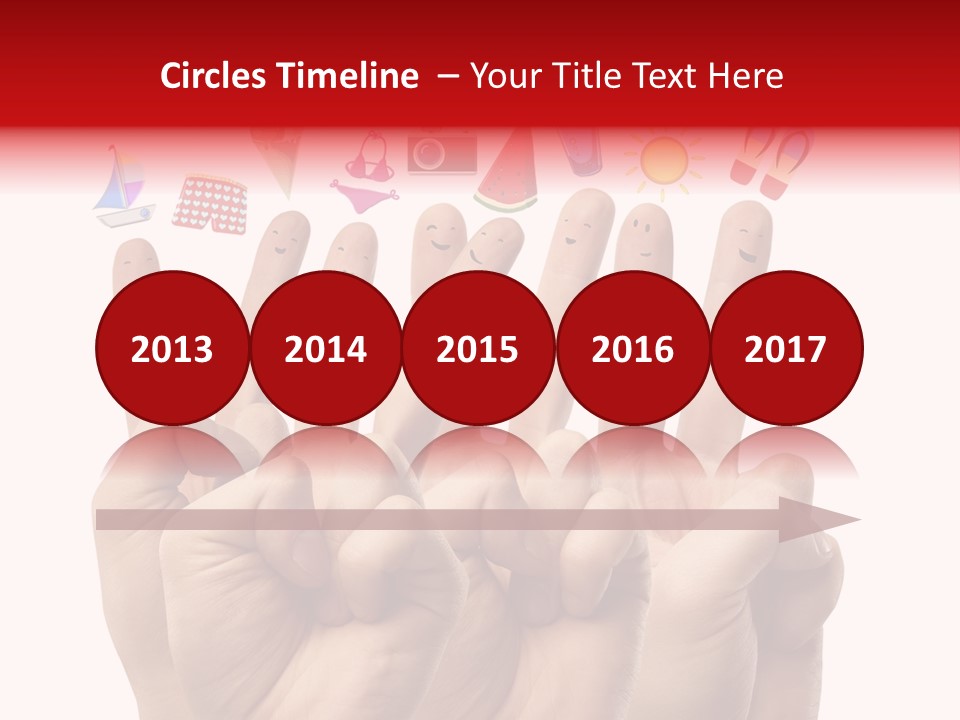 Trip Background Smile PowerPoint Template