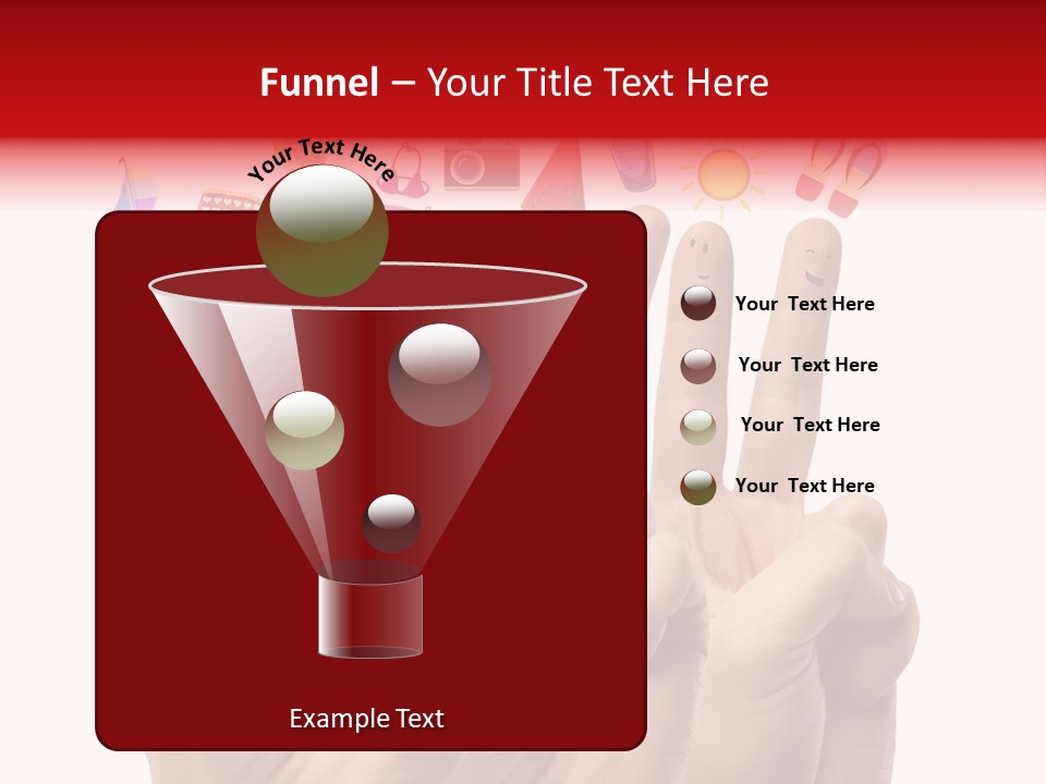 Trip Background Smile PowerPoint Template