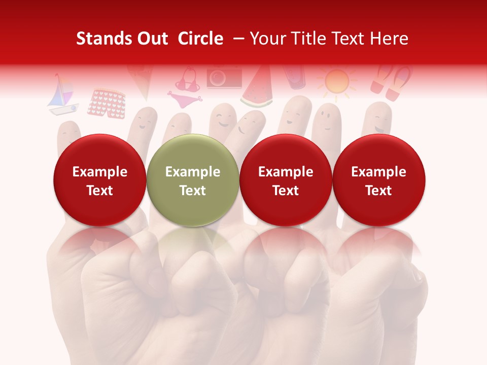 Trip Background Smile PowerPoint Template