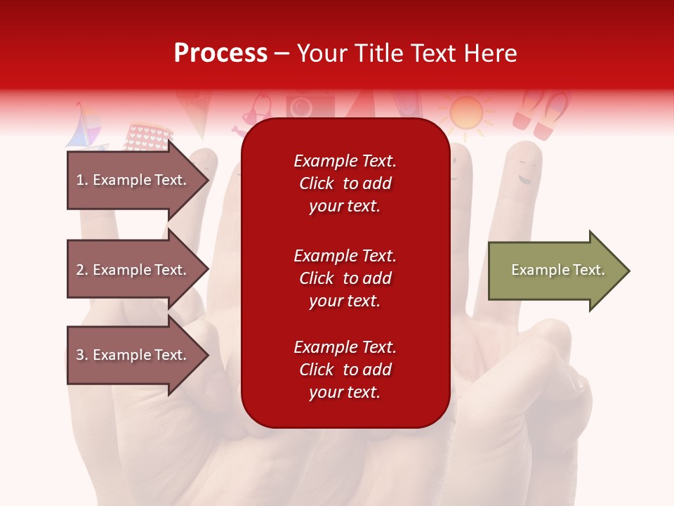 Trip Background Smile PowerPoint Template