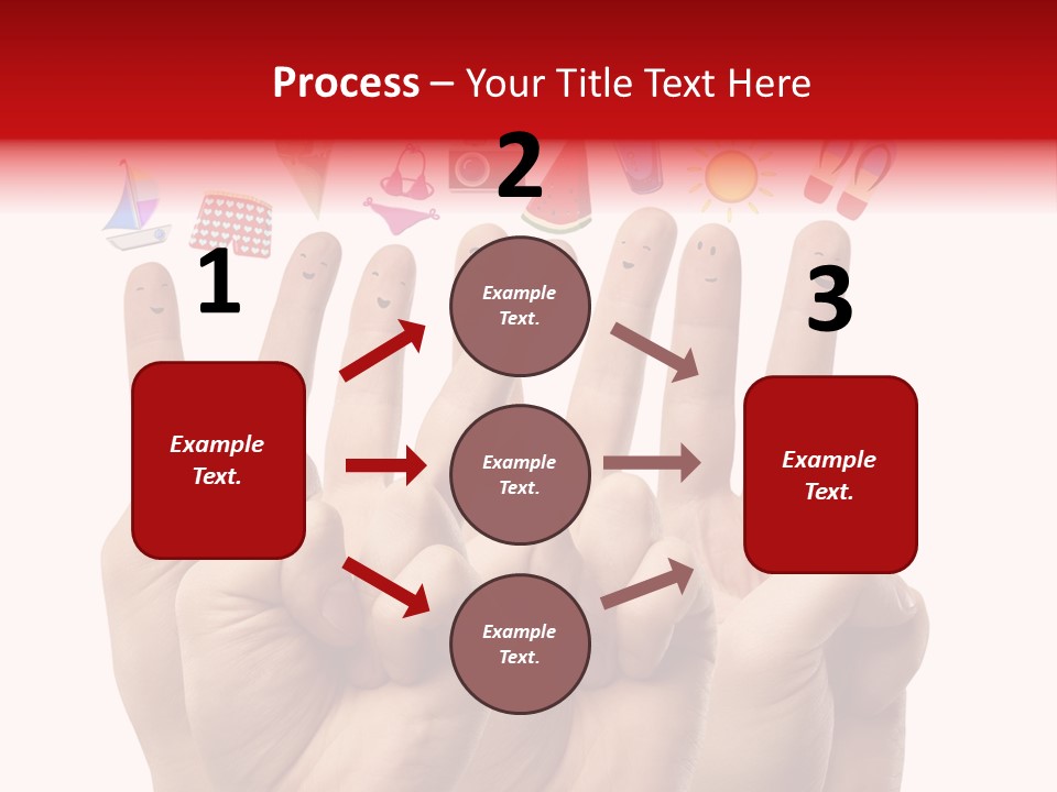 Trip Background Smile PowerPoint Template