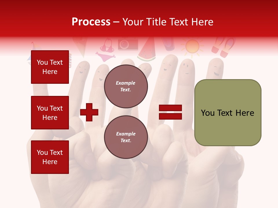 Trip Background Smile PowerPoint Template