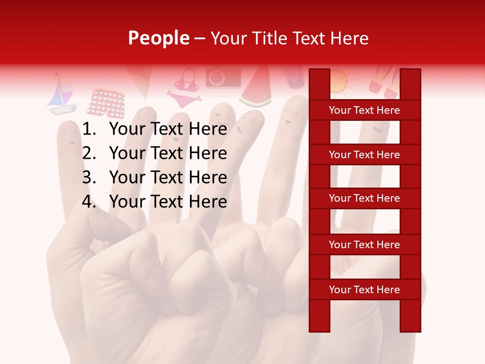 Trip Background Smile PowerPoint Template