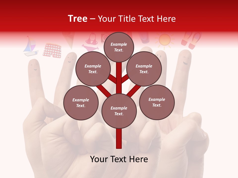 Trip Background Smile PowerPoint Template