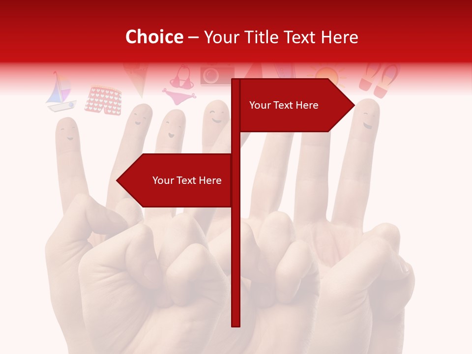 Trip Background Smile PowerPoint Template