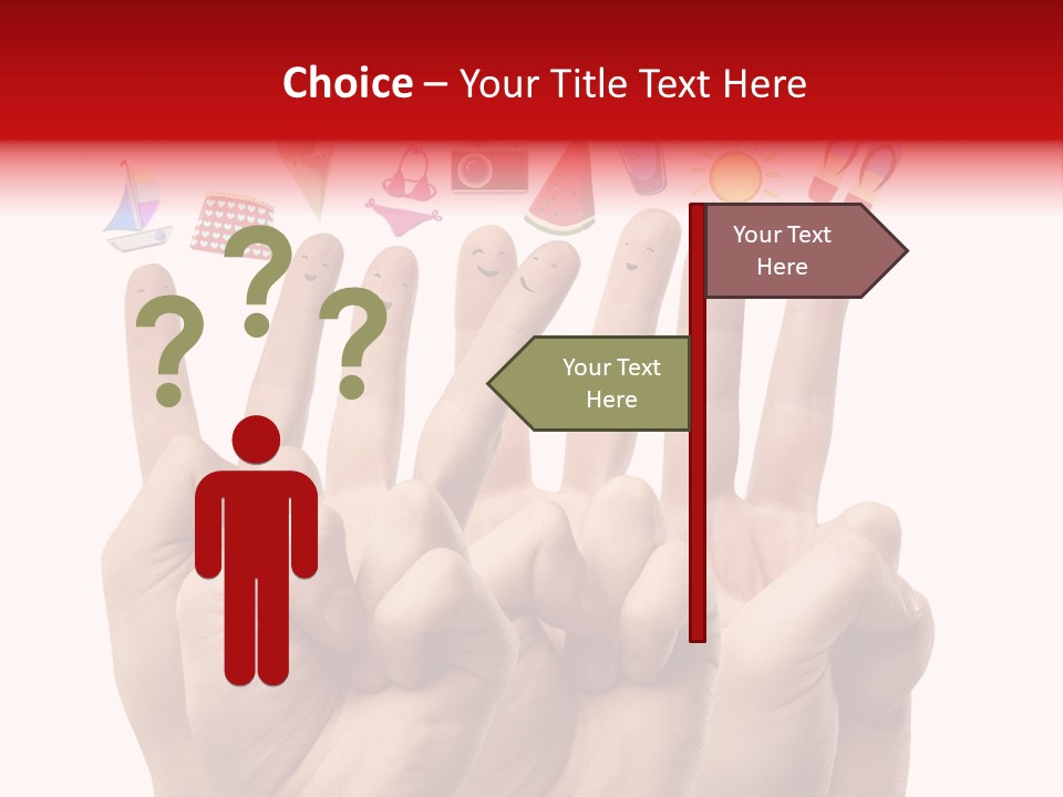 Trip Background Smile PowerPoint Template