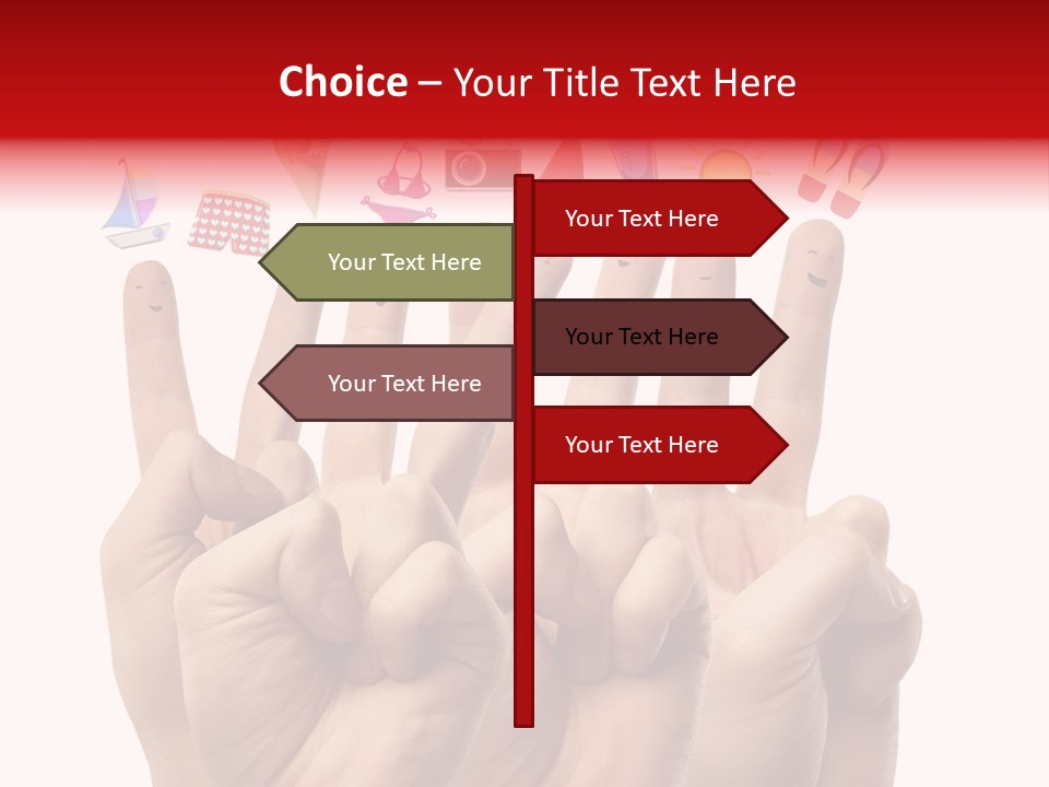 Trip Background Smile PowerPoint Template