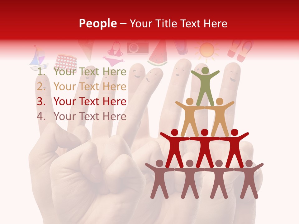 Trip Background Smile PowerPoint Template