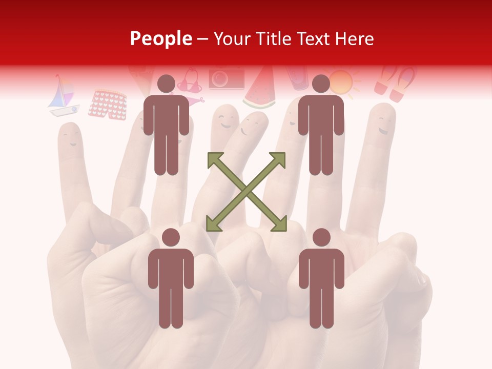 Trip Background Smile PowerPoint Template